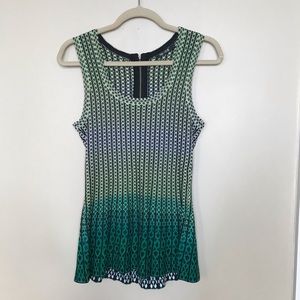 Nic+Zoe Green Tank - Womens size S